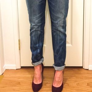 Madewell Slim Boyfriend Jeans, size 27.